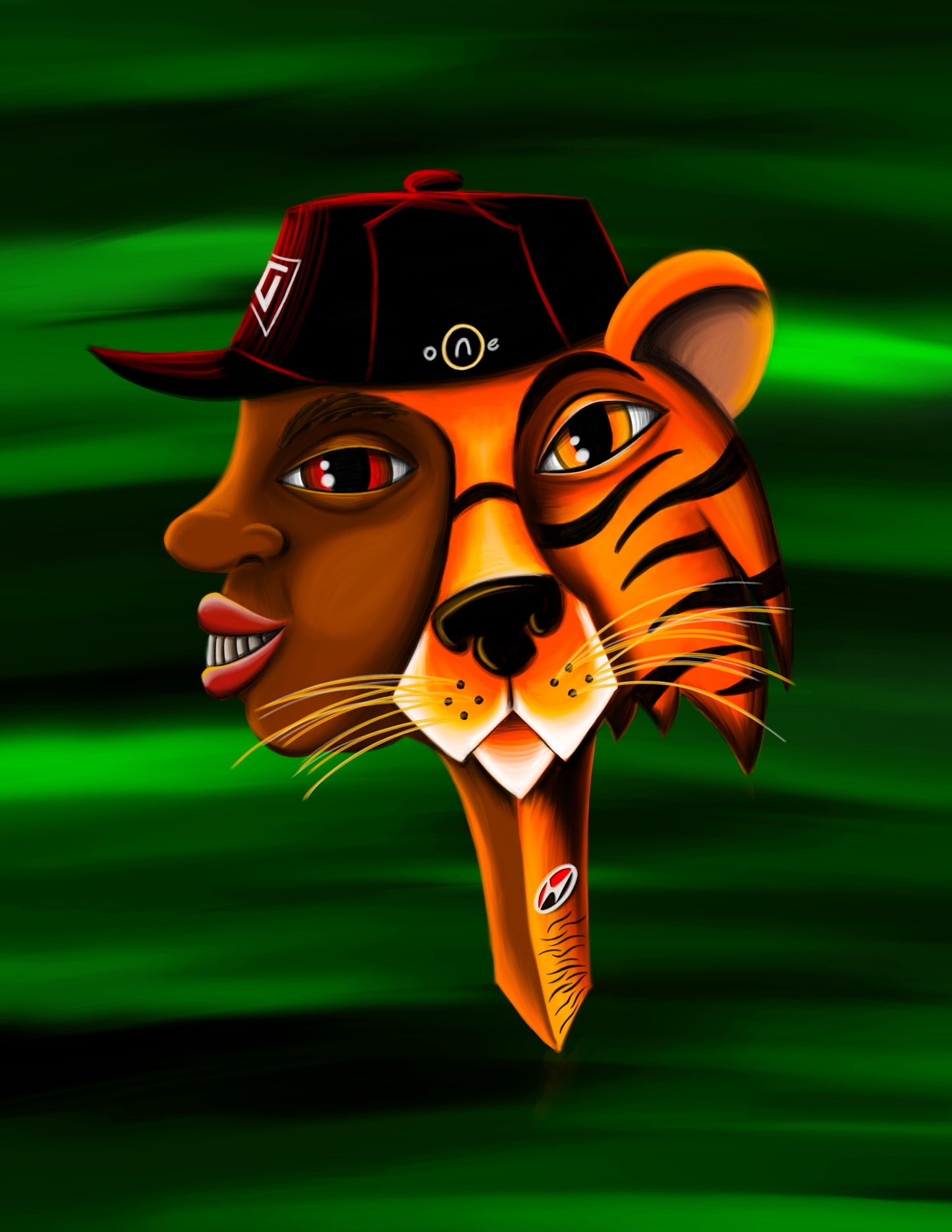 Tiger & Frank | Art by Drew Reinland