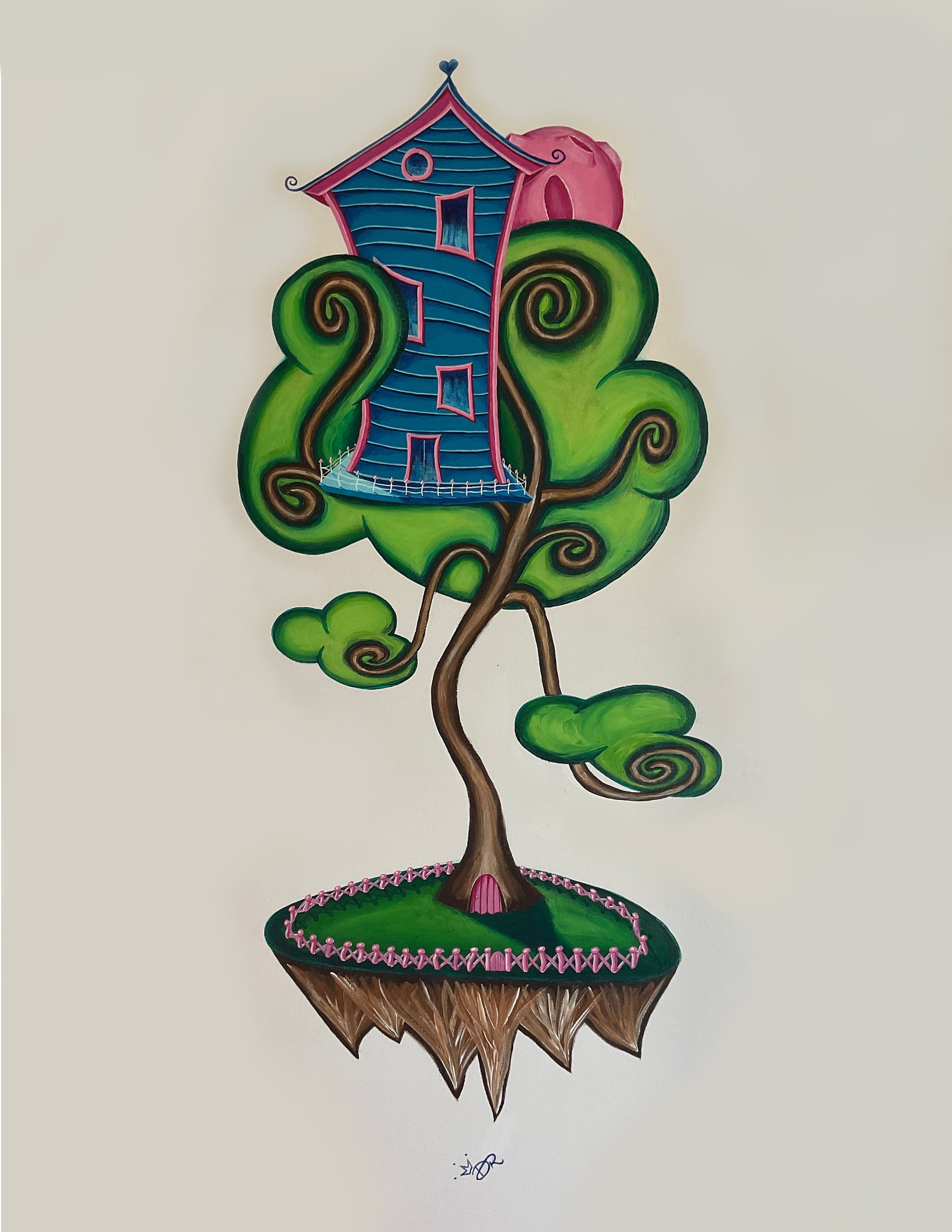 Tree House art print