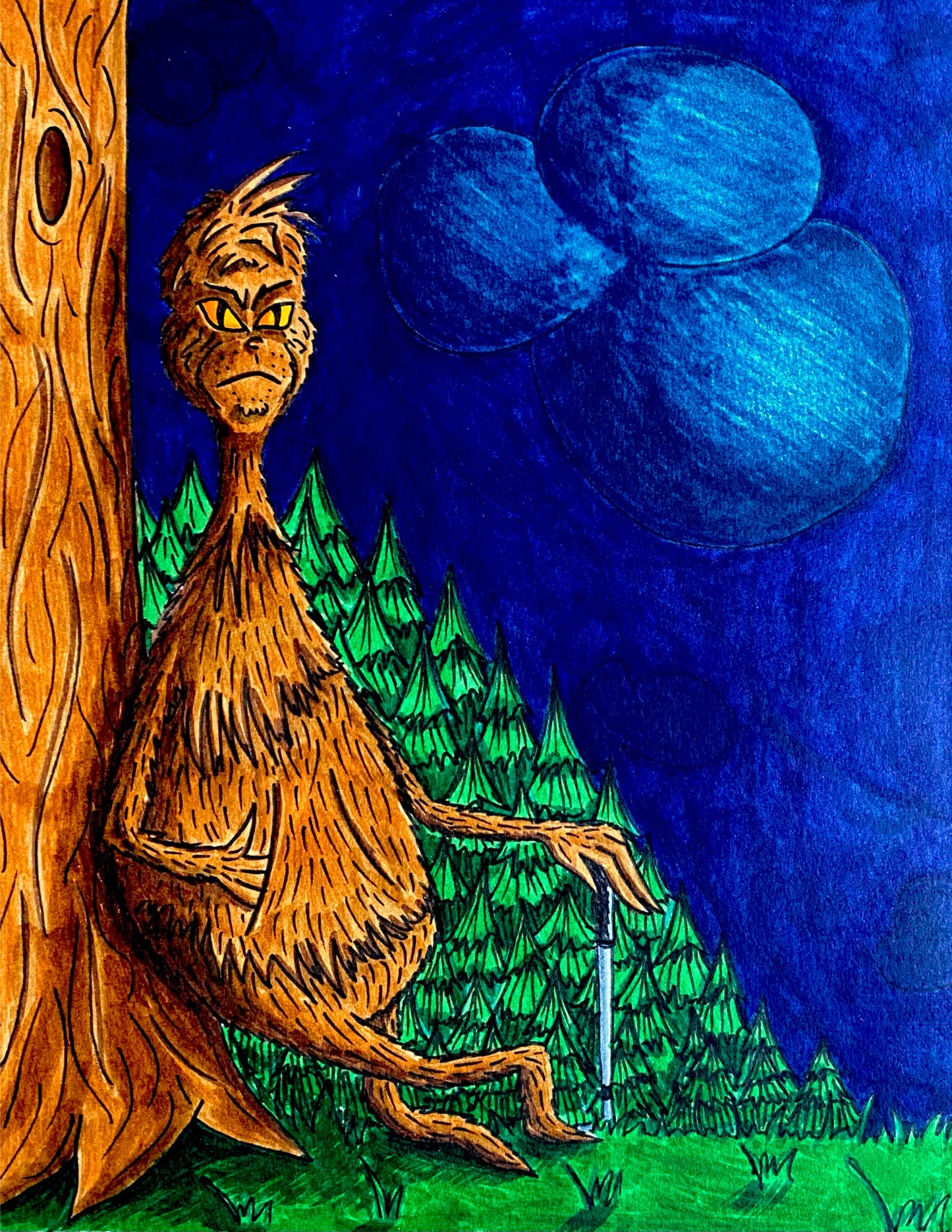 Wildwood nights art