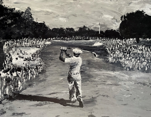 Ben Hogan Print from a Painting