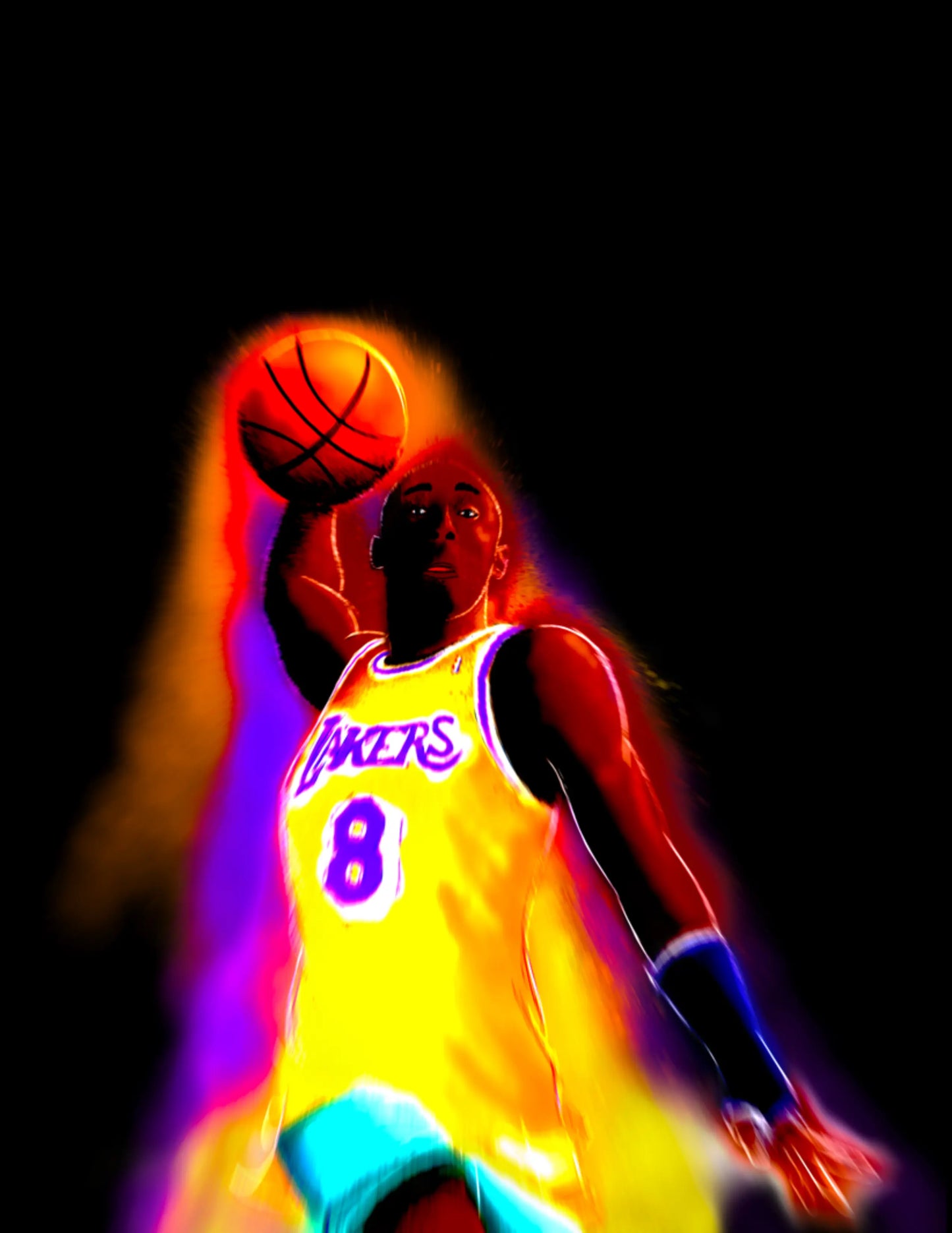 Kobe Art Print