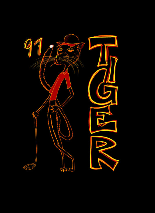 cartoon tiger cat
